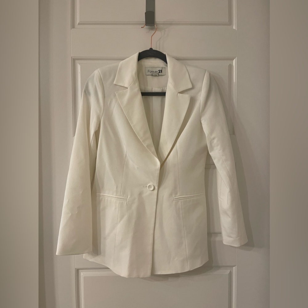Stylish White Blazer